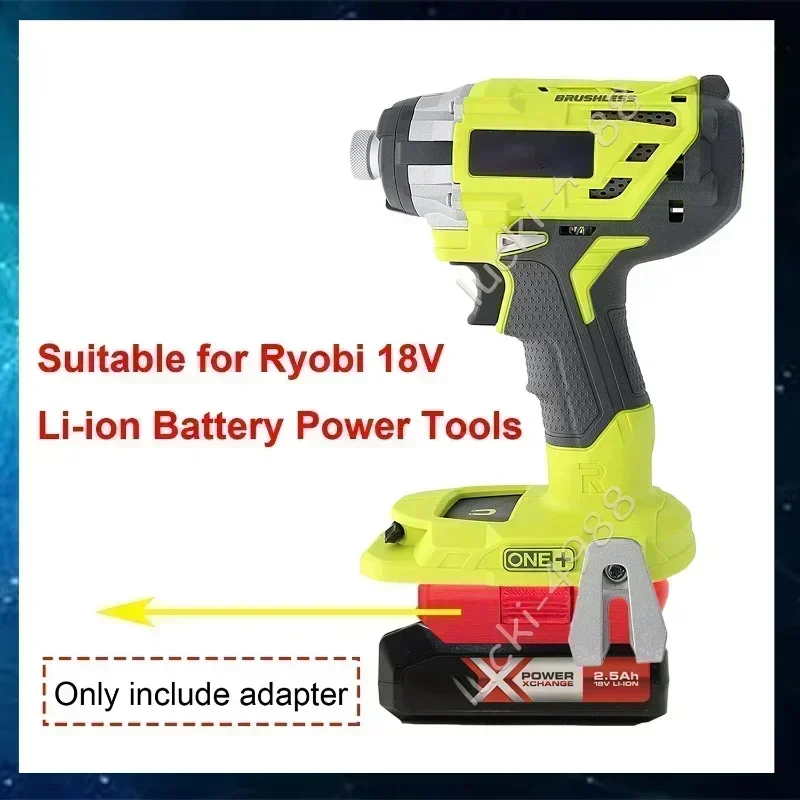 Battery Converter Adapter for Ozito PXC 18V Lithium Battery To for Ryobi ONE+ 18V Power Tools Cordless Connector