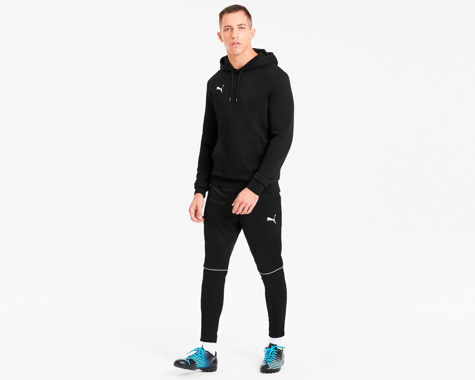 Puma Original Teamgoal 23 Casuals bluza z kapturem Koszule treningowe z męskiego na męskie odzież sportowa Fitness kurtki do biegania bluzy z kapturem Rashguard