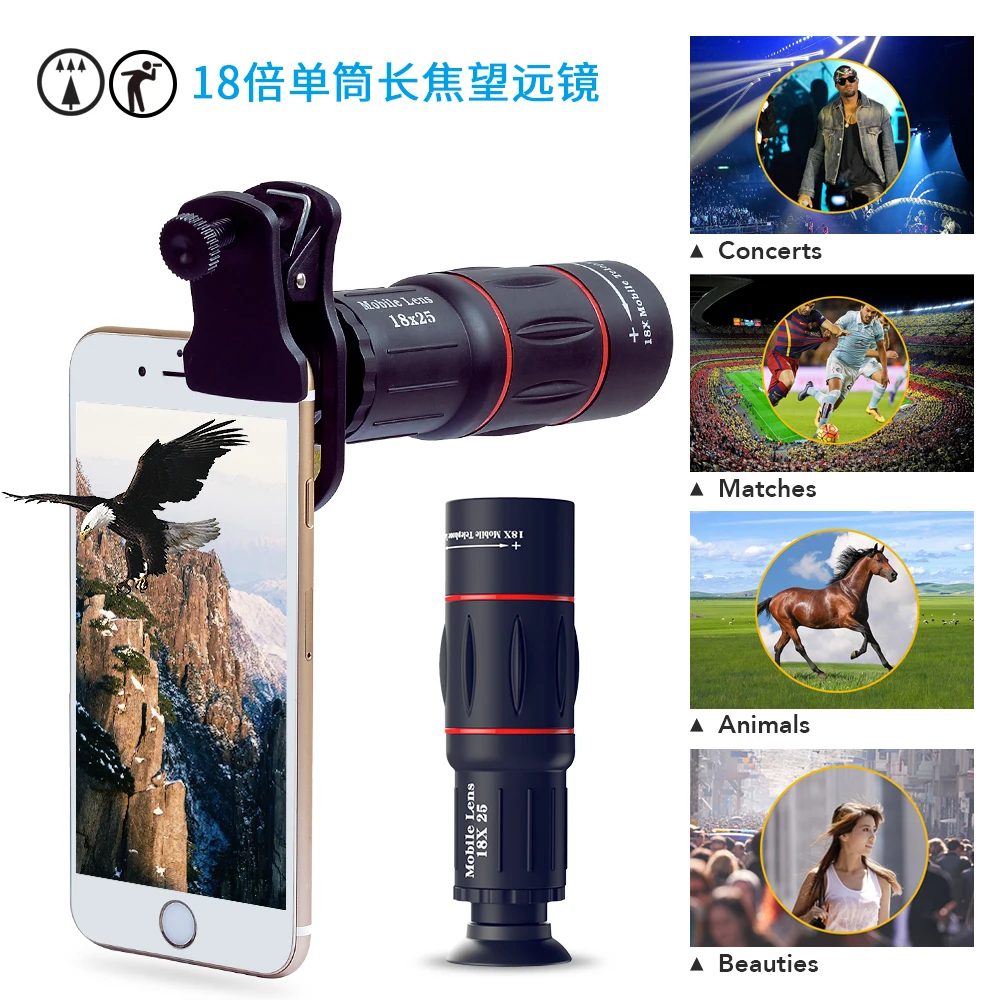 กระจกเลนส์กล้องโทรศัพท์สำหรับถ่ายภาพมาโคร T18XBZJ5แสง HD แบบใหม่สำหรับโทรศัพท์เลนส์กล้องถ่ายรูปฟิชอายมุมกว้างสำหรับถ่ายภาพ