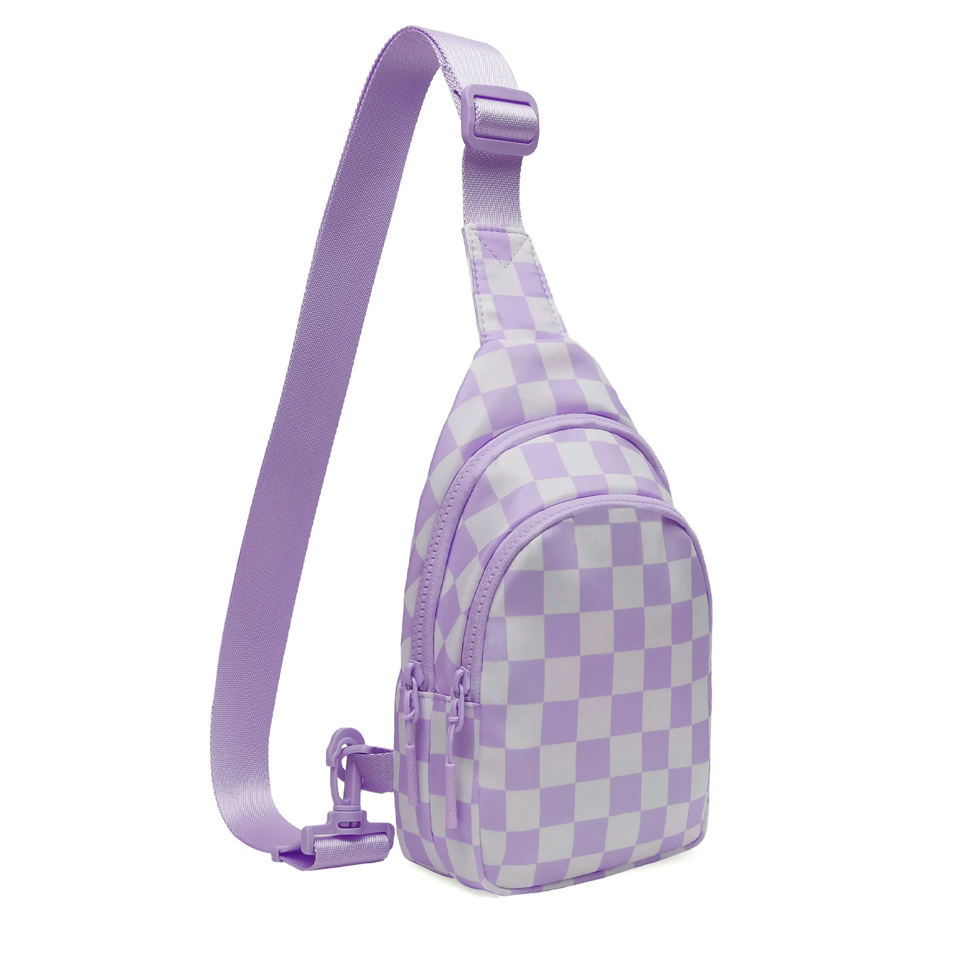 New Casual and Fashionable Versatile Messenger Bag Fanny Pack, Men's and Women's Sports Hiking and Cycling Breast Bag