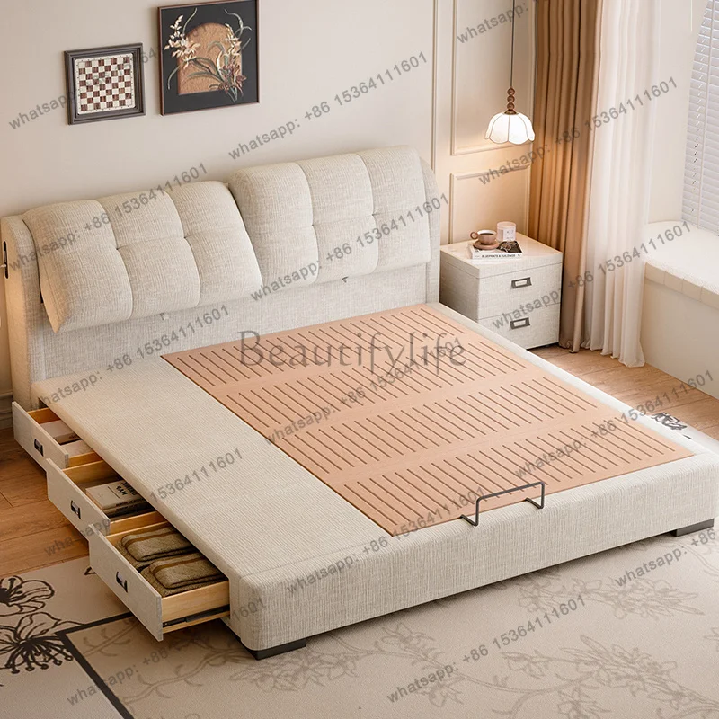 LJY Universal Individual Bed Creative Service Mid Century Princess Couple Bed Designer Professional Craft Muebles Room Furniture