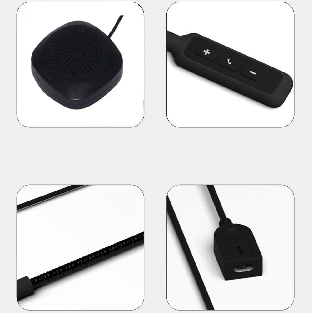 

Motorcycle Headset Compatible Wireless Headphone Stereo Sound Quality Handsfree Calling 160 Hours