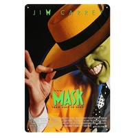 The Mask Movie Metal Poster Tin Sign 20x30cm Collectable Plaque  -aluminum