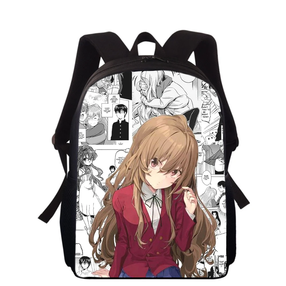 Anime Toradora Aisaka Taiga 16 "3d Print Kinderen Rugzak Basisschool Tassen Voor Jongens Meisjes Terug Pak Studenten Schoolboekentassen