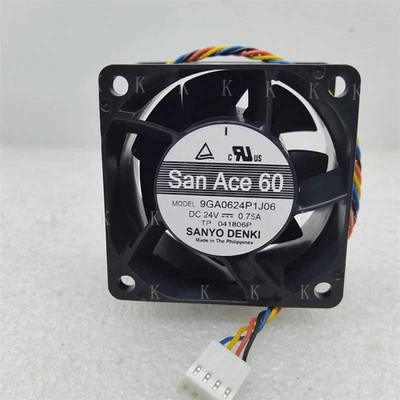 

C FOR Sanyo 9GA0624P1J06 6038 DC24V 0.75A 4-Pin Inverter Cooling Fan