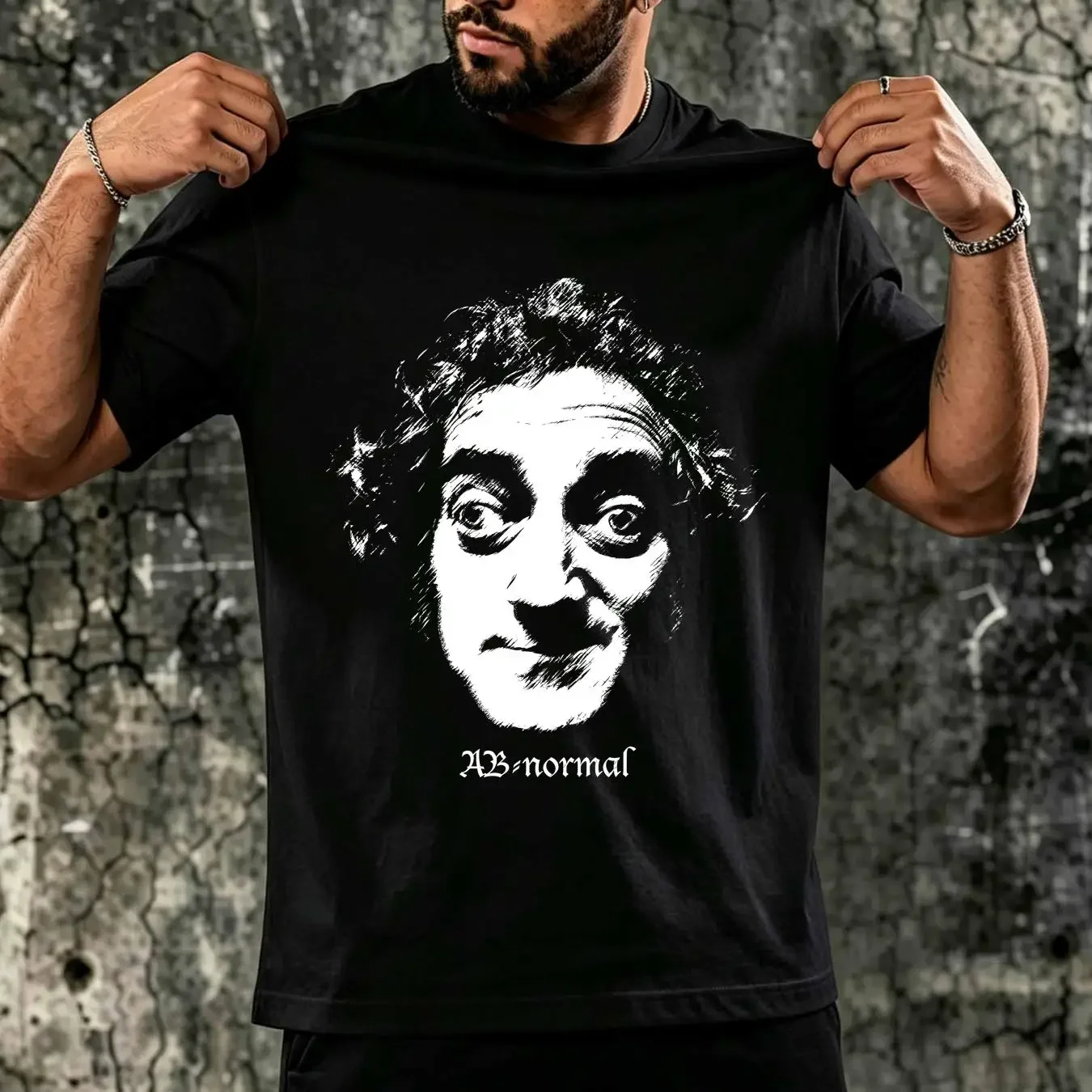 washed T Shirt Marty Feldman From Normal Igor Frankenstein Junior Mel long or short sleeves vintage Washed Casual