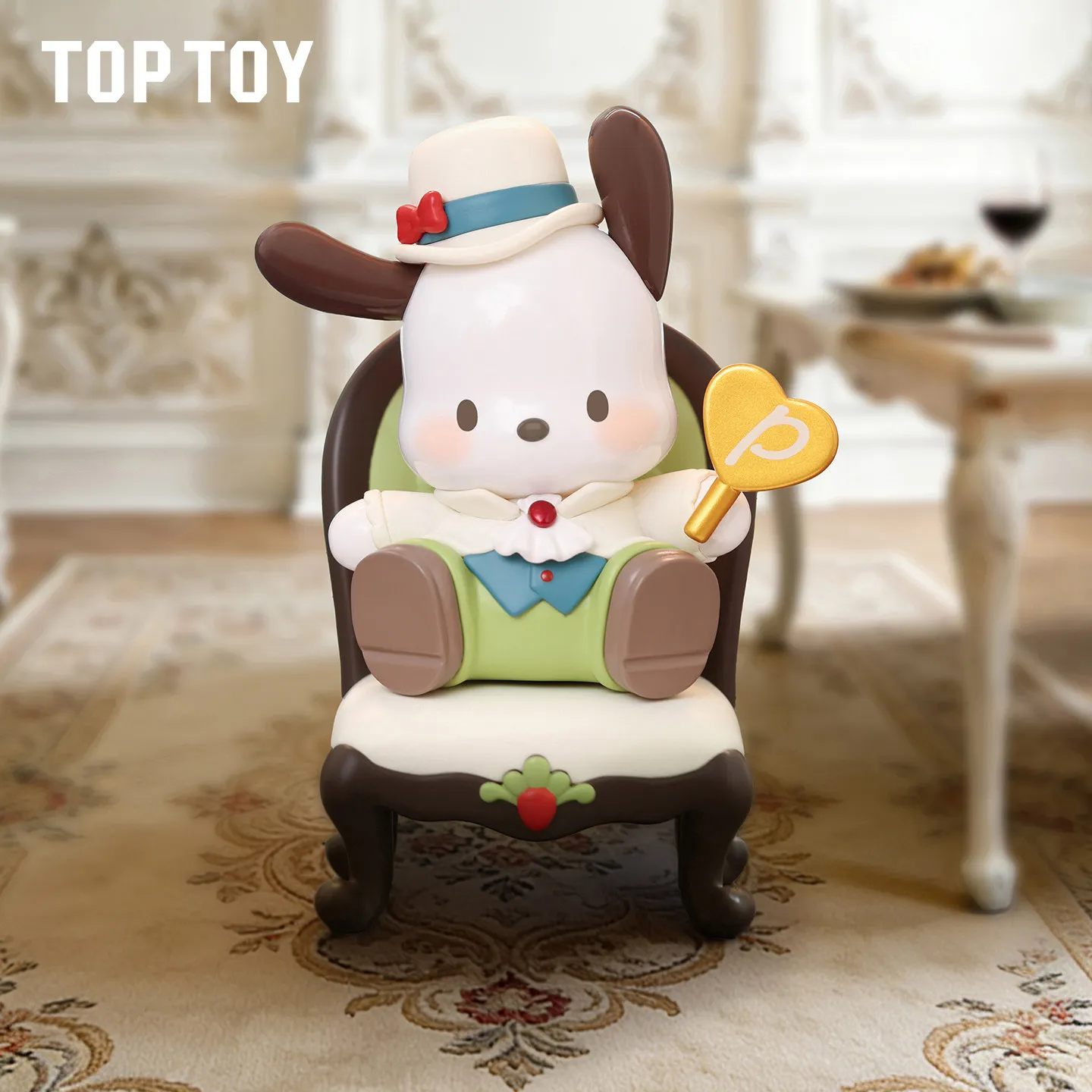 

Коллекционная фигурка-сюрприз TOP TOY Pochacco Diamond Detective Series: милый настольный декор, модная игрушка, подарок для девочек