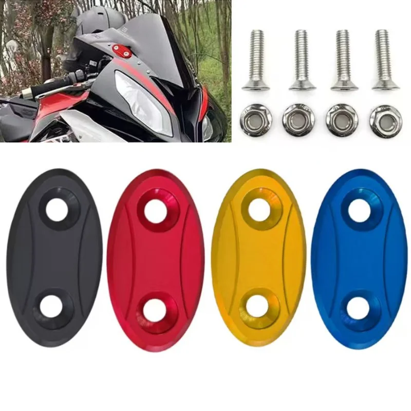 For Yamaha YZF R1 2007 2008 2009 2010 2011 2012 2013 2014 Rearview Mirrors Seat Decorative Cover Mirror Base