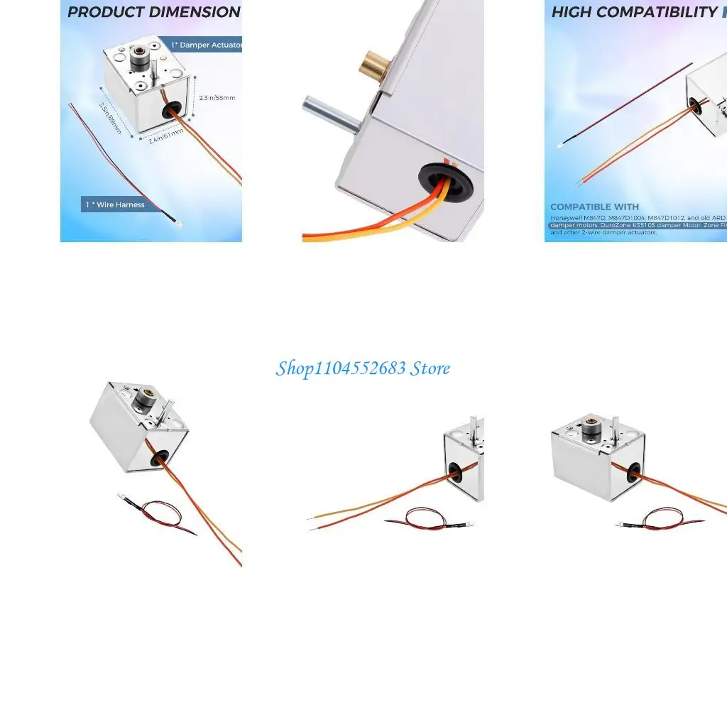 

Y6GD Spring Return Dampener Actuator 24V CONDITIONING 32 In Fluidounce Moment HVAC Structure Replacement