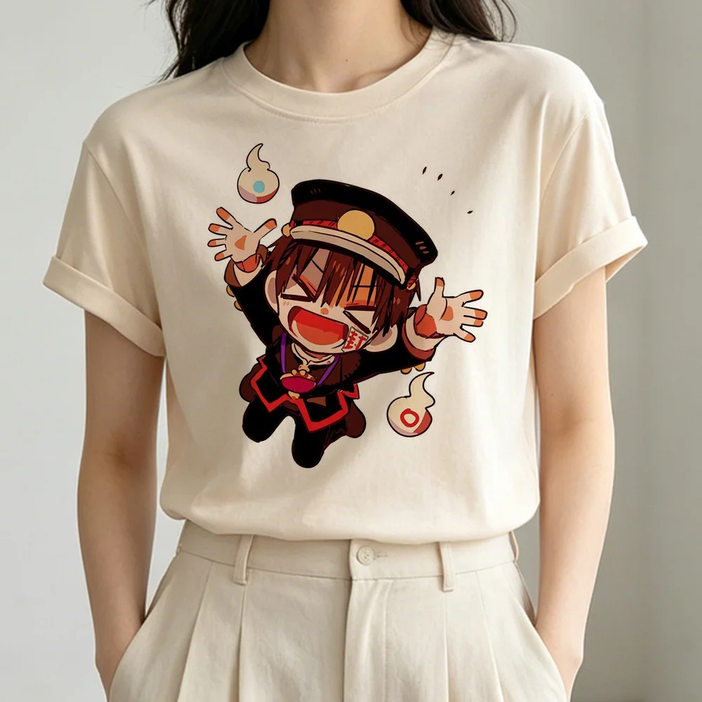 Toilet Bound Hanako Kun t shirt femme harajuku vintage cheap baddie gyaru top tees Psychedelic emo gothic goth meme