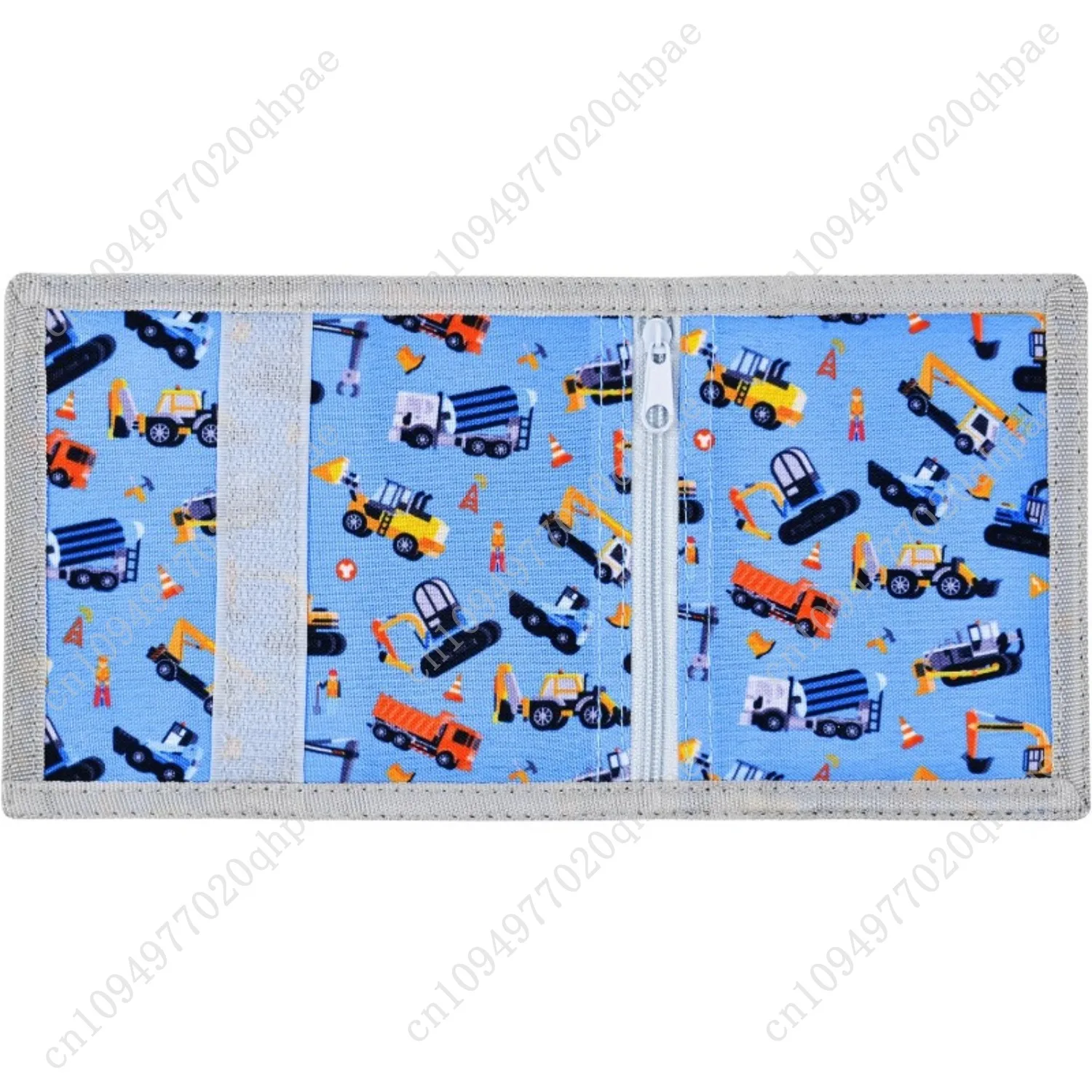 Kids Wallet for Boys Trifold Wallet for Kids Ages 4-16 with Keychain Holder and Zippered Coin Pocket Durable Boy Wallets, Boys W