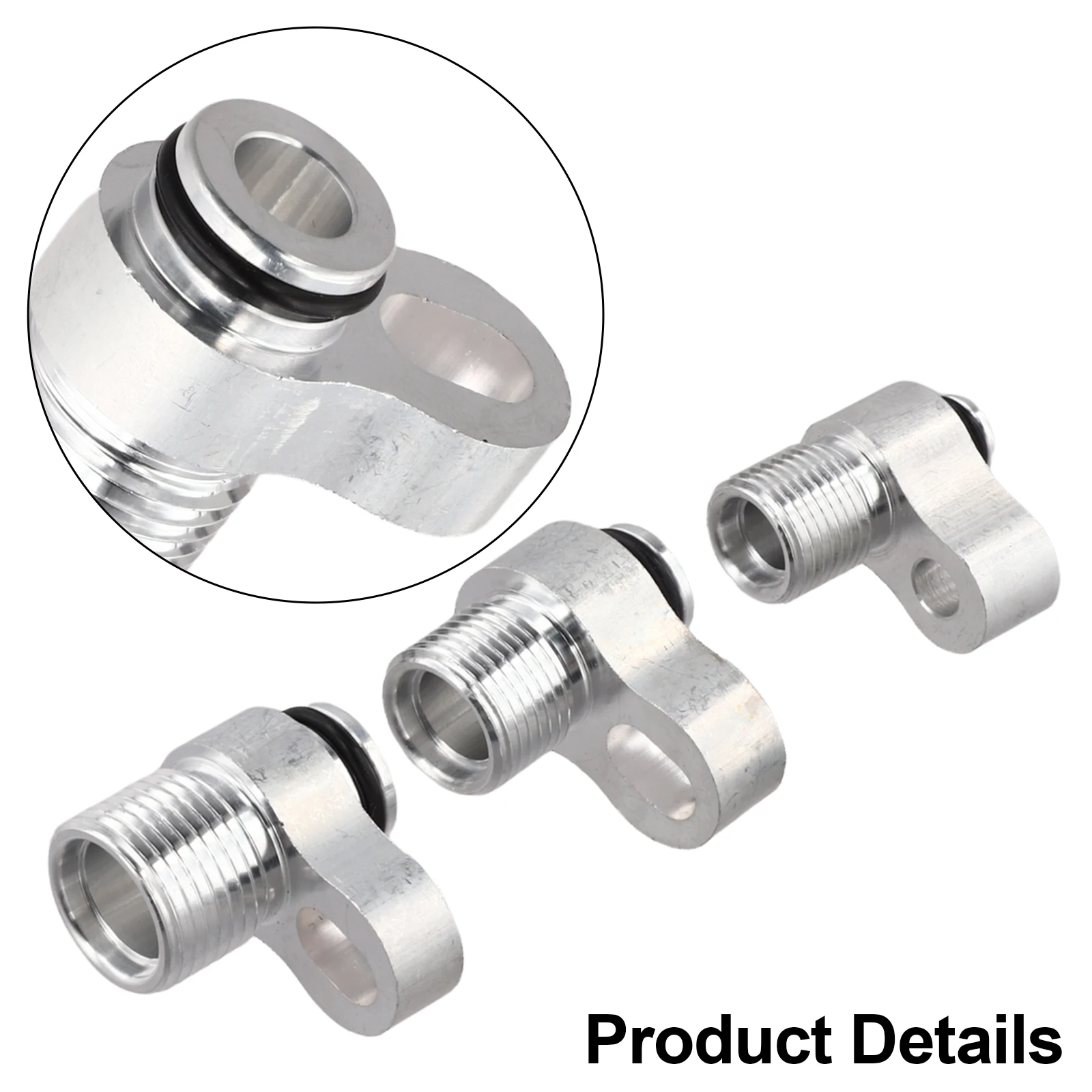 

Automotive AC Lines Condenser Radiator Fitting Adapter Hose for R134A Systems with Multiple Male Fitting Options