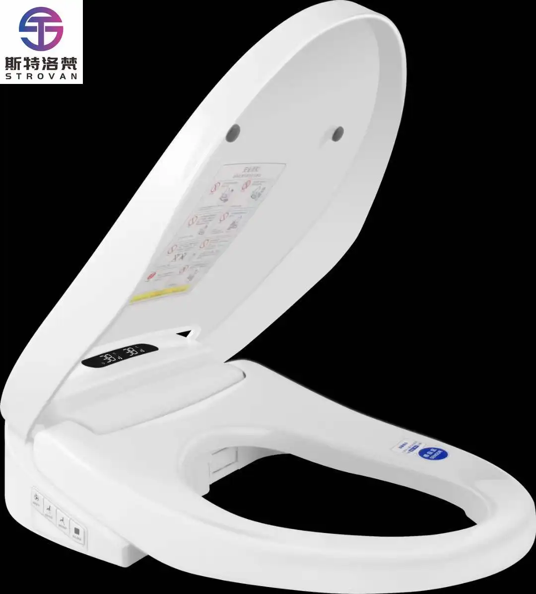 โถสุขภัณฑ์อัตโนมัติ ZXHK แบบชิ้นเดียว ระบบเซ็นเซอร์ ชำระล้างด้วยไฟฟ้า แบบญี่ปุ่น พร้อมระบบ P-trap อัจฉริยะ