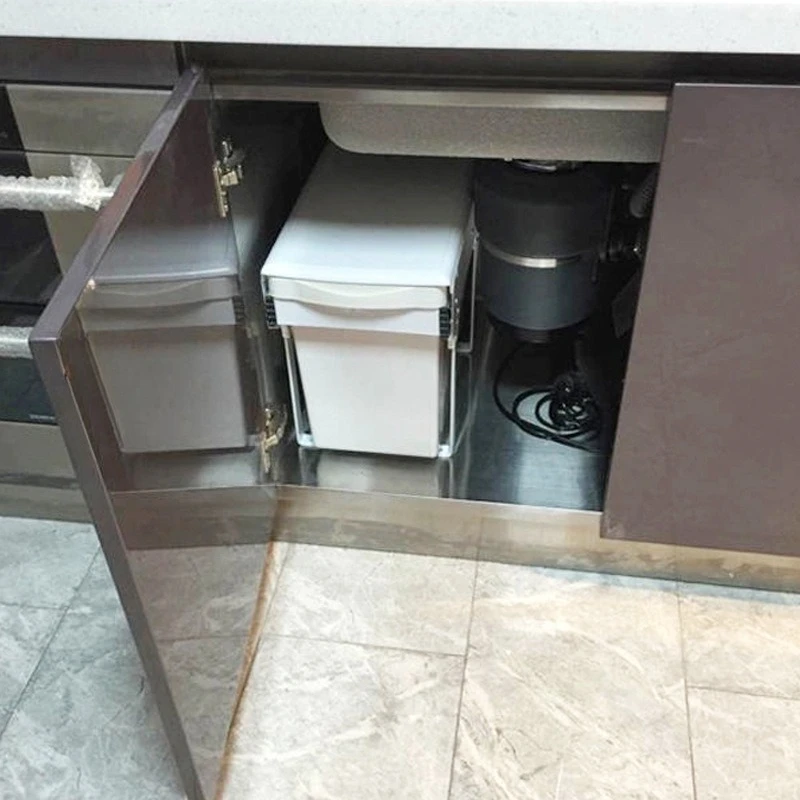 Kitchen classification trash can, pull-out cabinet trash can, square cabinet