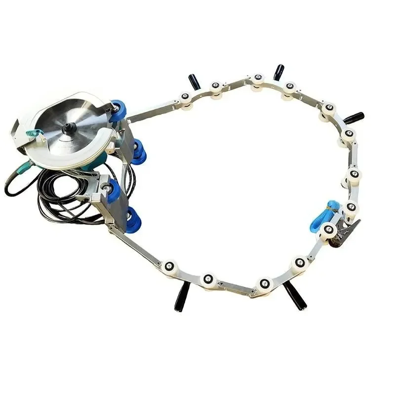 Large-Diameter Industrial Grade Plastic Pipe Cutter PPR/PE/PVC Automatic Roller Cutter Burr-Free Cutting 500-1000mm