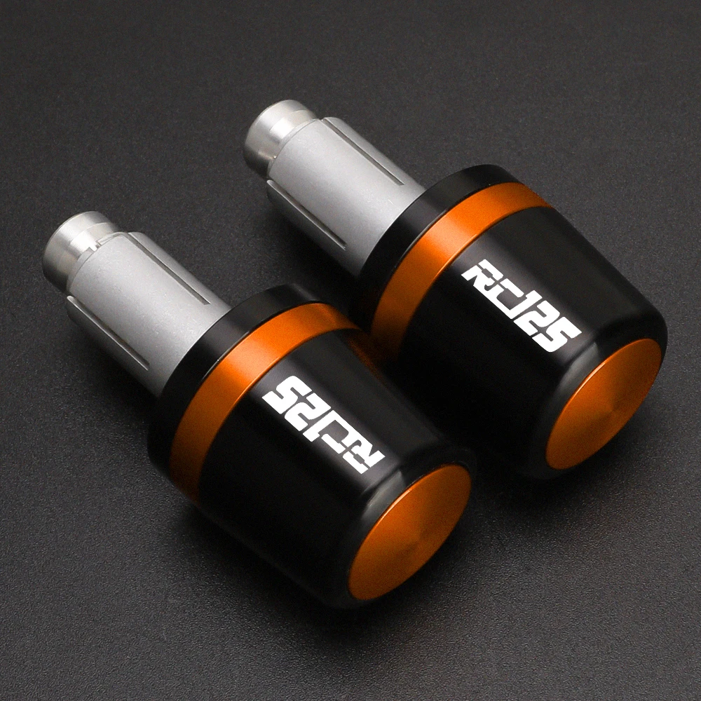 

Motorcycle Accessories 7/8" 22mm Handlebar Hand Grips Handle Bar End Cap For RC125 RC 125 2014 2015 2016 2017 2020 2025 2026