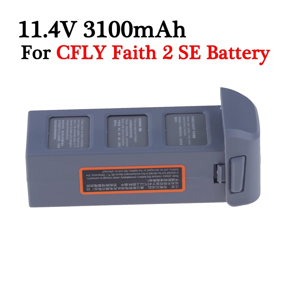 

11.4V Battery For C-FLY Faith 2 SE Drone 11.4V 3100mAh Lipo Battery GPS RC Quadcopter Spare Battery for Faith2 SE Accessories