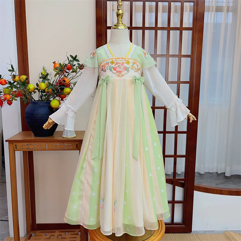 Costume girl Chinese style super fairy summer thin dress