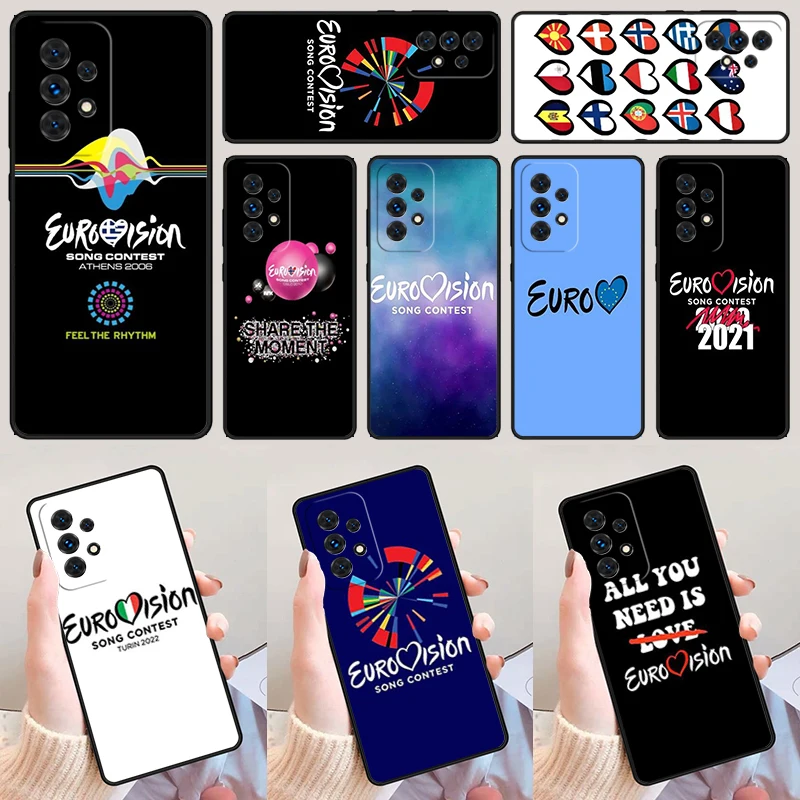 

Конкурс песни Eurovision для Samsung Galaxy A52 A72 A73 A20e A21S A50 A70 A11 A12 A42 A31 A40 A51 A71 A32 A80 A91, чехол для телефона