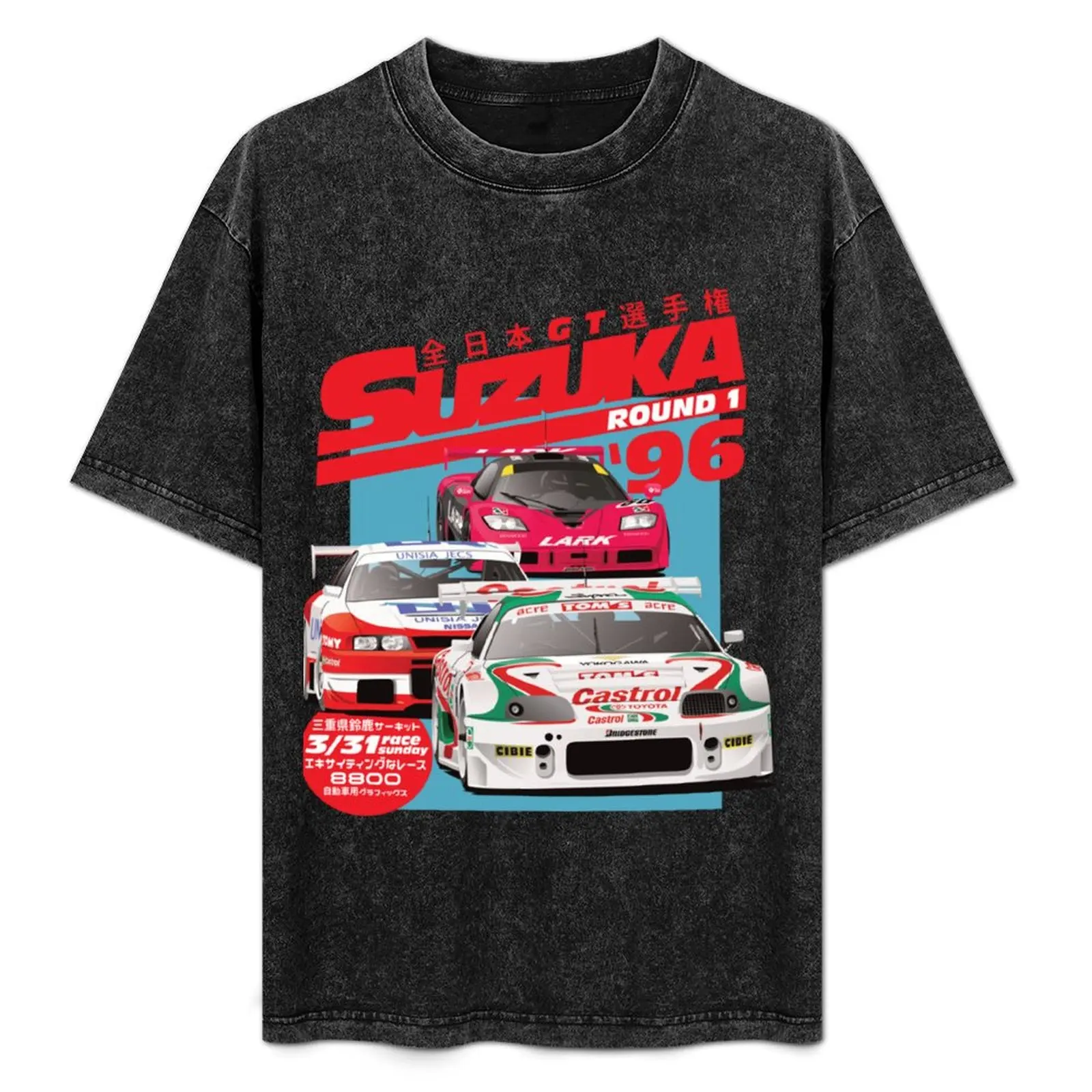 JGTC Suzuka 1996 Classic T-Shirt Short sleeve tee heavyweights oversized t shirt mens graphic t-shirts pack