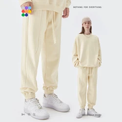 INFLATION 460gsm Heavyweight Sweatpant  Spring Solid Color 100% Cotton Jogger Pants Unisex Track Pant