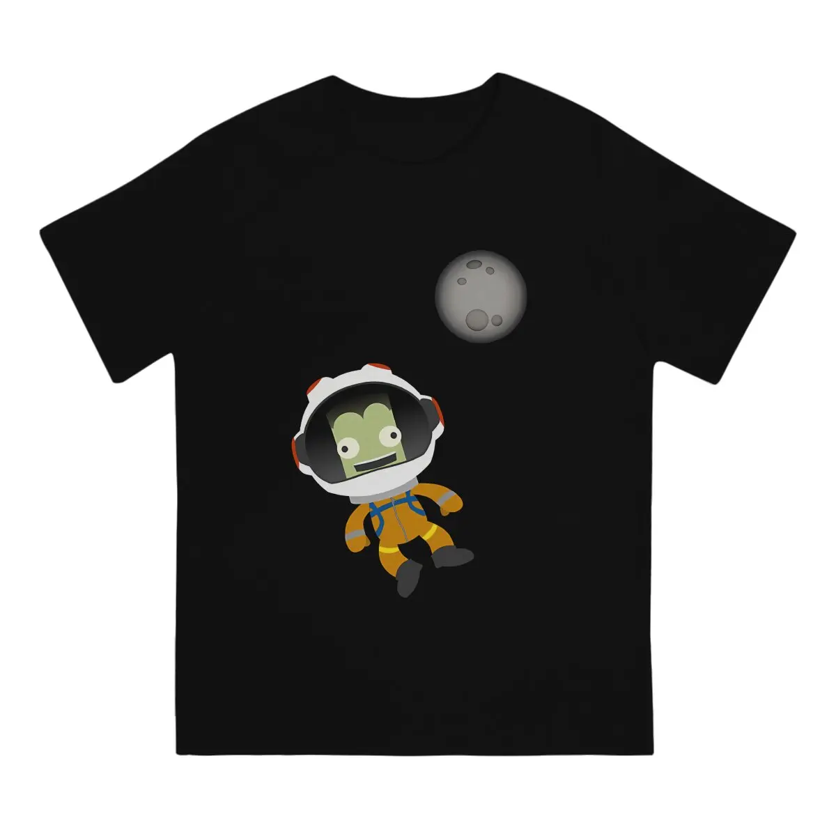 Kerbal Space Program Game Newest TShirt for Men Mún Or Bust Round Collar Pure Cotton T Shirt Personalize Gift Clothes Tops