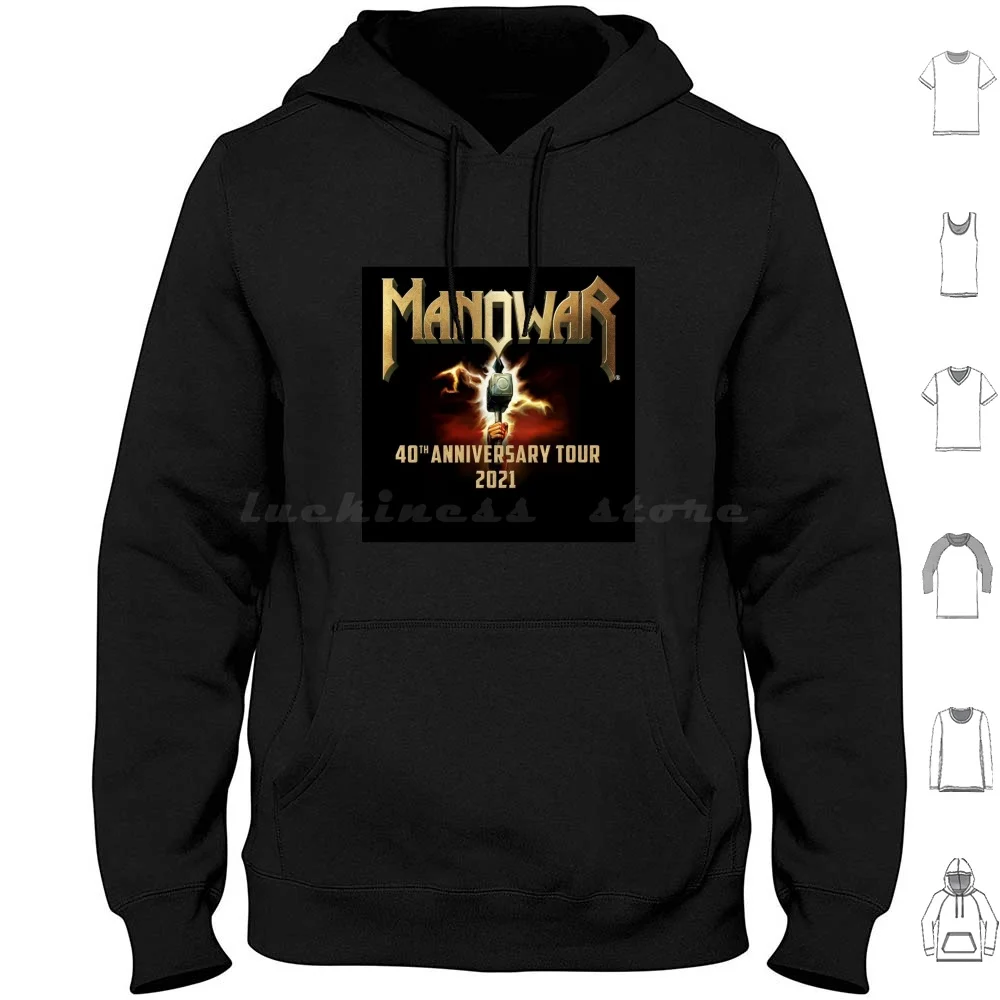 Untitle Manowar Hoodie Cotton Long Sleeve Untitle Manowar