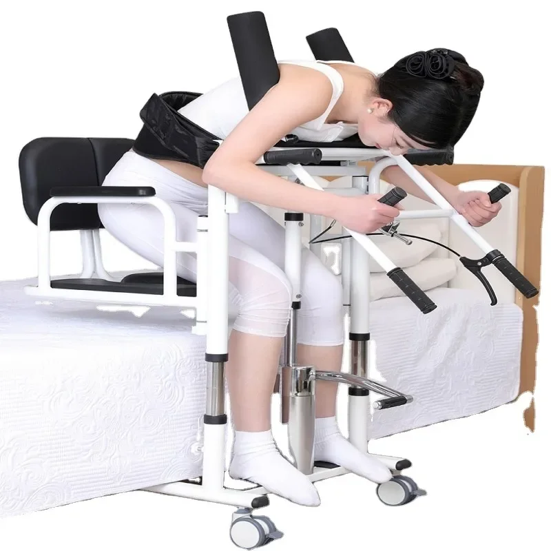 

Гидравлическое многофункциональное кресло-подъемник для переноса пациентов, специализированный аппарат для переноса туалета для кормления, реабилитационная терапия