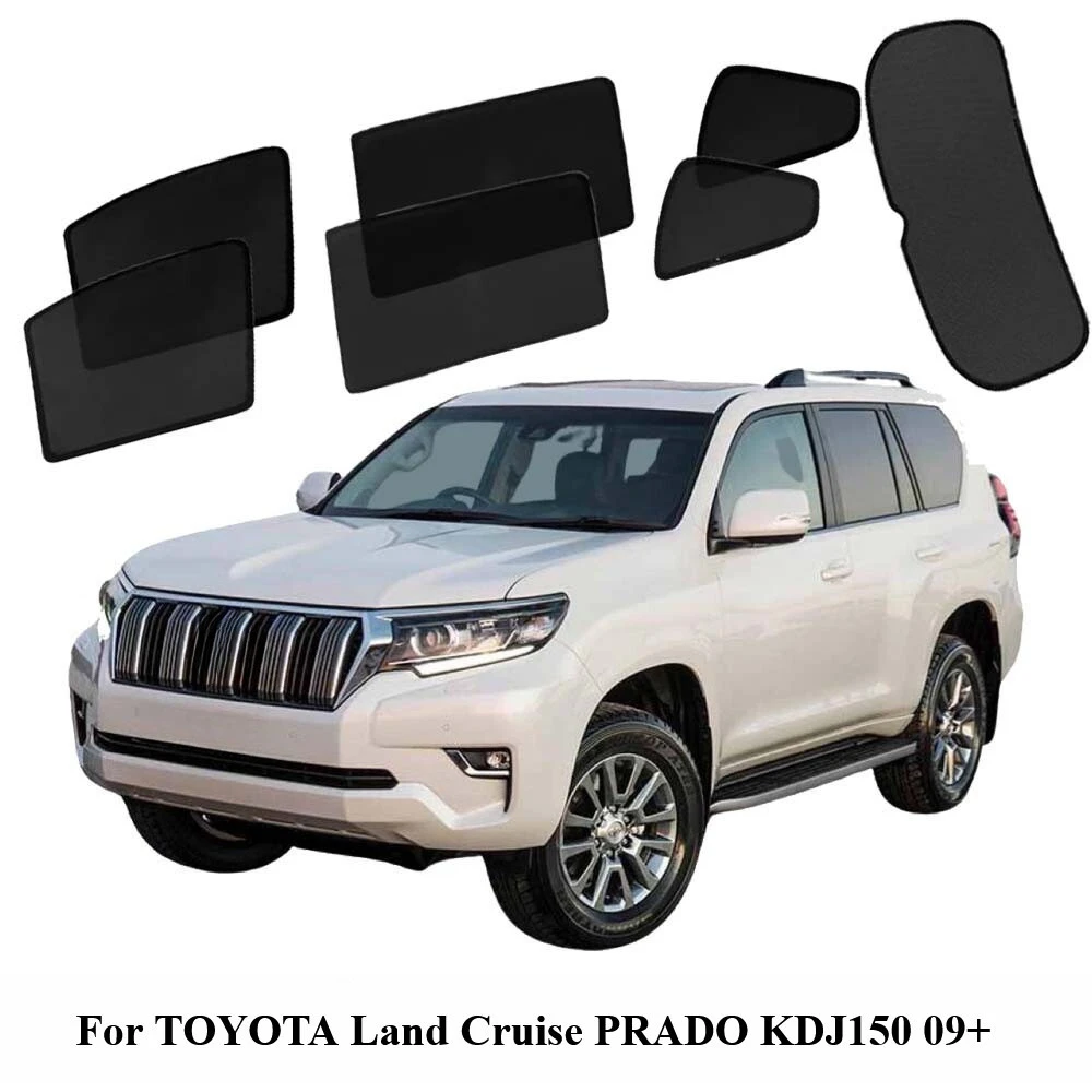 Magnetic Sun Shades ForTOYOTA LandCruise PRADO KDJ150 09+Front Windows Sun Blind