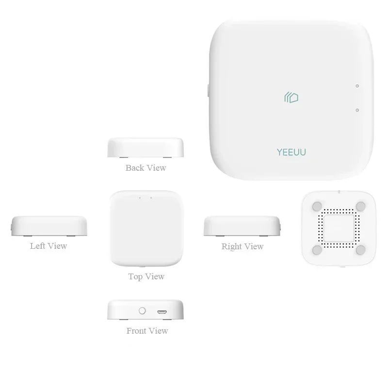 Imagem -05 - Yeeuu h1 Tuya Inteligente Gateway Hub Multi-modo Casa Inteligente Ponte Wifi Bluetooth App Controle Remoto sem Fio Alexa Casa do Google