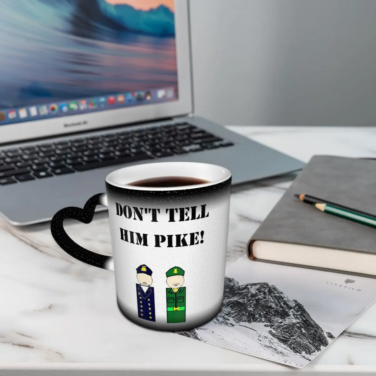Dad'S Army Captain Mainwaring British Nostalgia Mug Funny Ceramic Coffee Cups Tea Mugs Milk Cup Drinkware Gifts for Woman Man