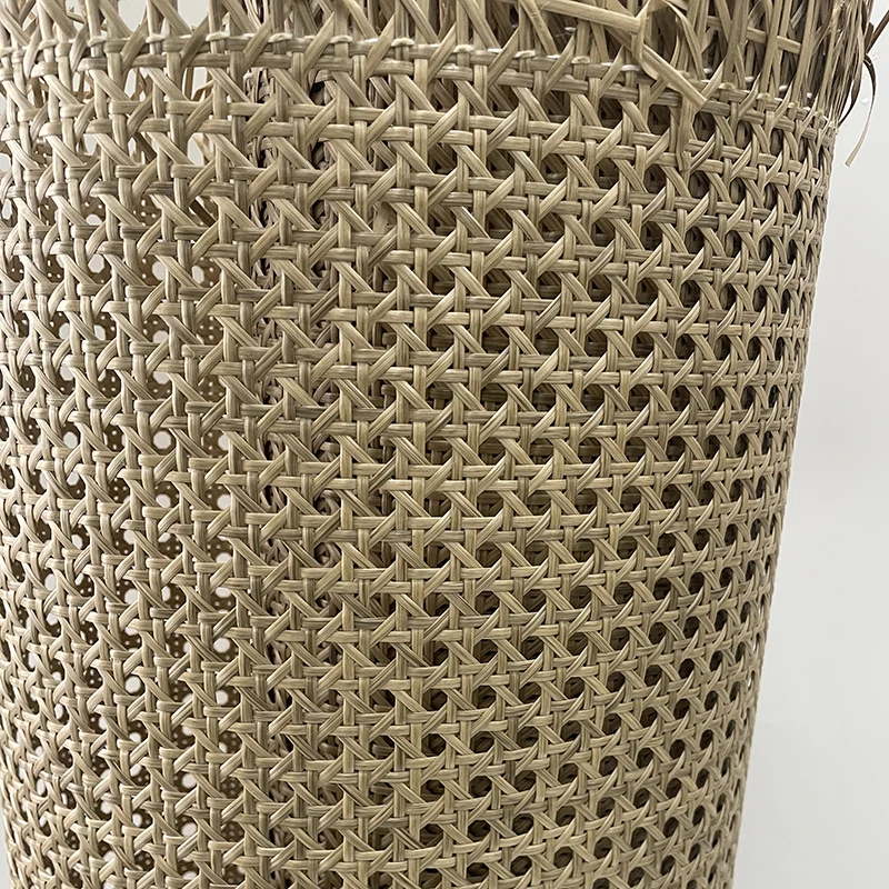 Multi Size New Colors Indonesian Plastic Rattan Cane Chair Table Furniture Repair Material Webbing Roll Wicker Sheet Exclusive