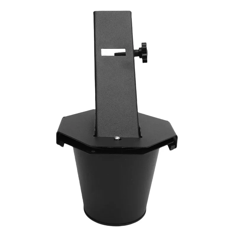 Smoker Grease Bucket Fit for Large Capacity Steel Grills Drip Bucket Grease Bucket with Lid 2/12 Tinfoil Liners