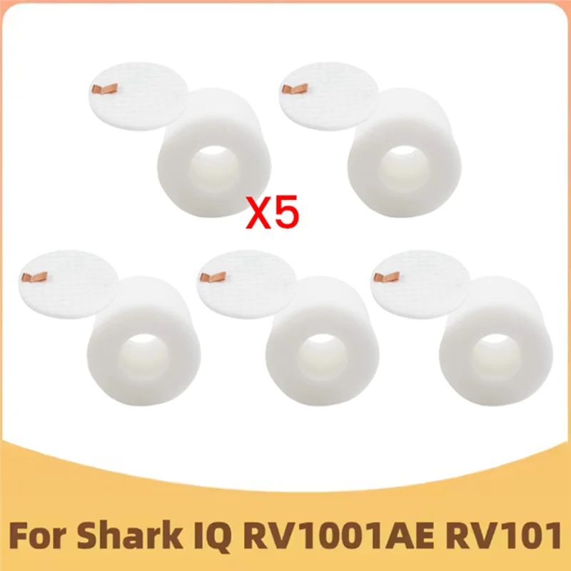 

A26T-5PCS Vacuum Filter Sponges For Shark IQ RV1001AE RV101 Replacement Accessories Efficient Household Cleaning Accessories