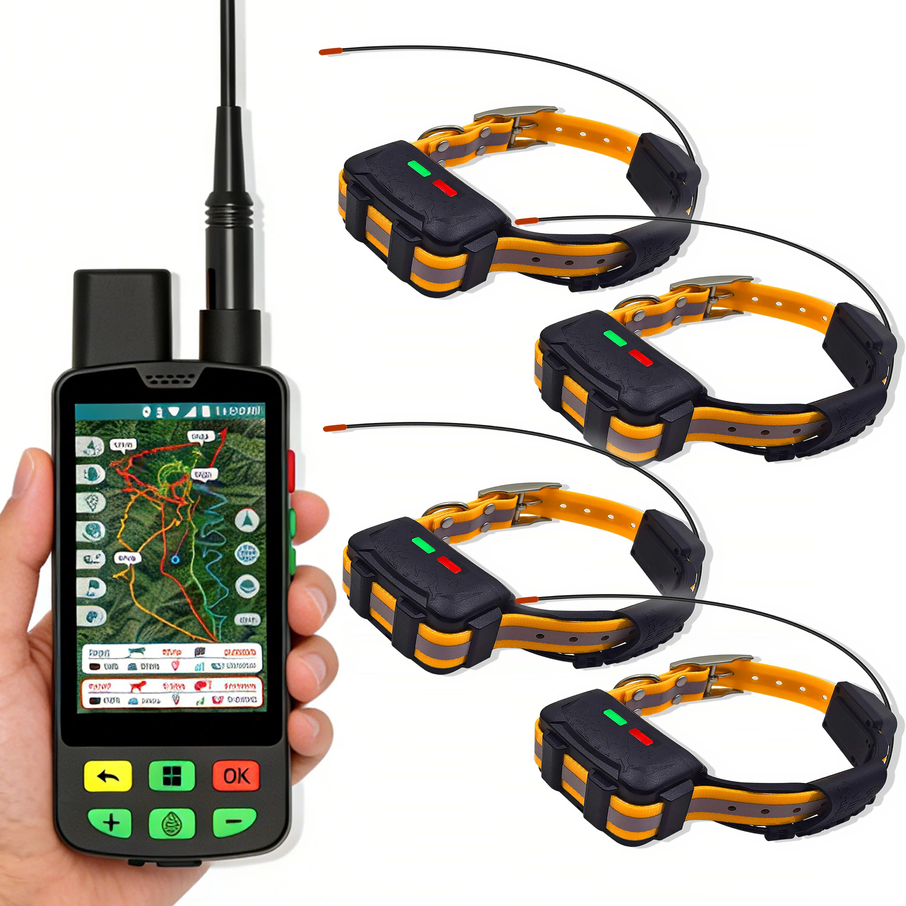 ESEEK Innovative GPS Collar For Hunting Dogs: Radar-Style Prey Detection + DoubleTracking Mode & Arctic-Grade Materials