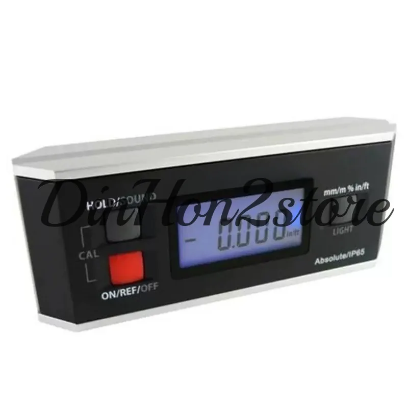 Electronic digital inclinometer Angle meter with magnetic horizontal angle ruler