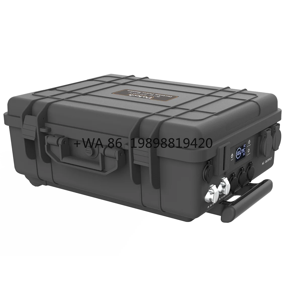 1000w 2000w 3000w Energy Generator Solar AC DC Portable Power Station Generator with Wheels for Home Application