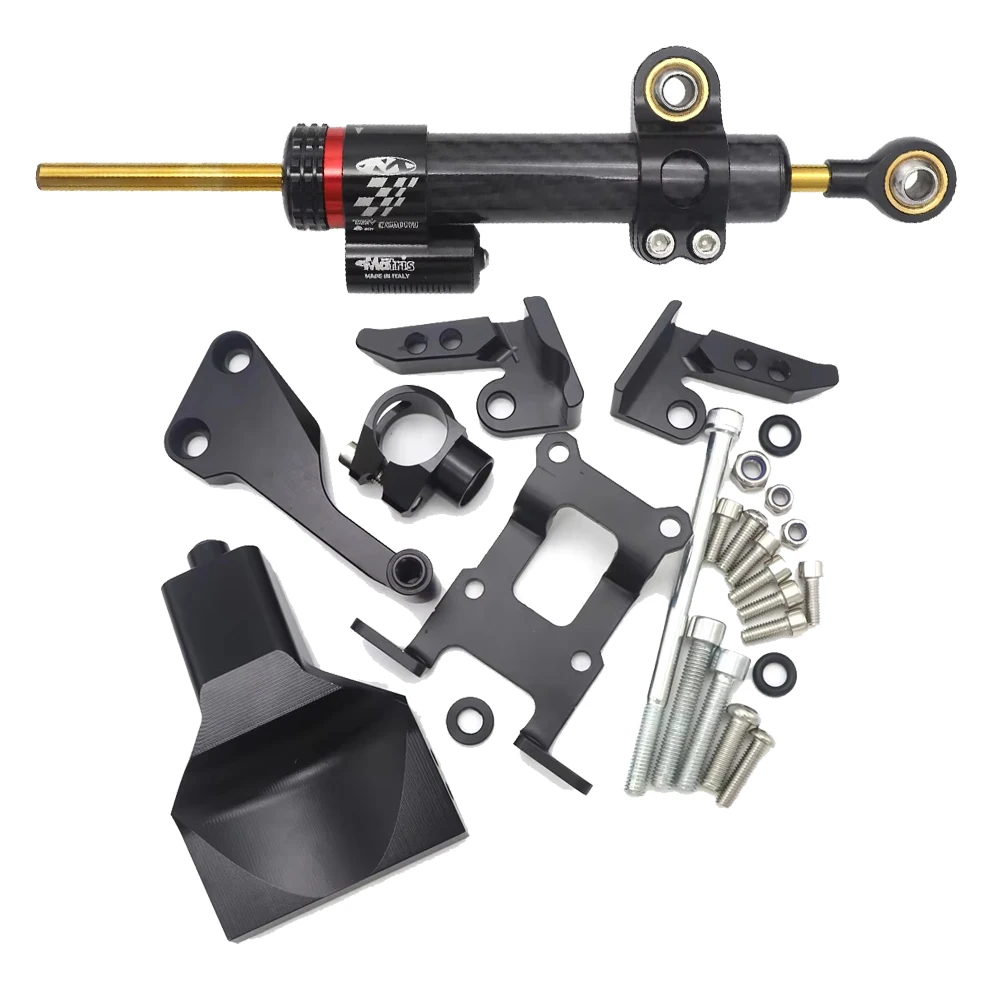 

For Yamaha MT-07 MT07 MT 07 Motorbike Steering Damper Kit Mounting Bracket Holder shock absorber direction damping bracket