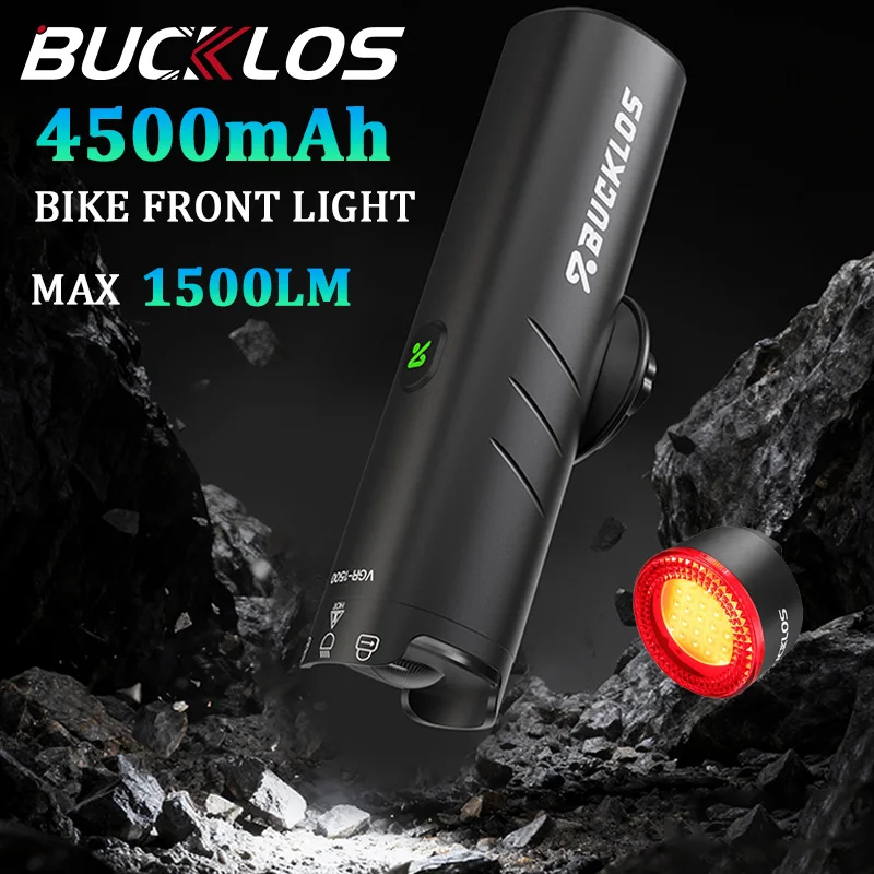 

4500mAh Bicycle Light USB Charging Mountain Bike Lamp Bright Bike Headlight MTB Flashlight IP66 Cycling Scooter Front Lights