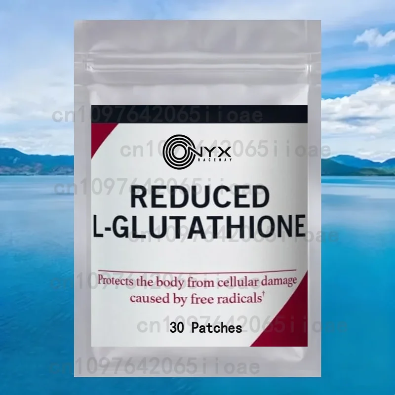 

30 пластырей с глутатионом, трансдермальные пластыри, основной антиоксидант и детоксикатор - поддержка иммунитета и сердечно-сосудистой системы