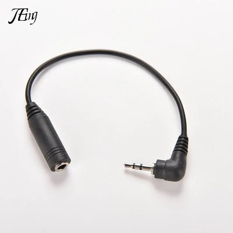 2.5mm Male Plug to 3.5mm Female Jack Stereo AUX Audio TRS Adapter Converter