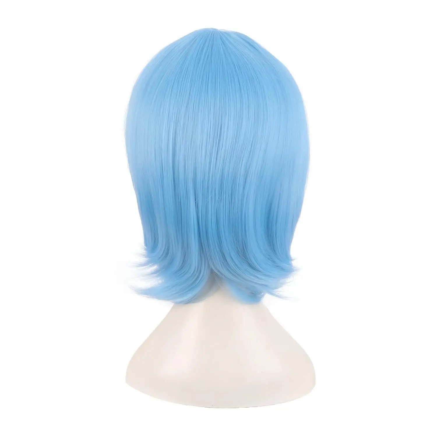 16 Inch/40 cm Short Side Bangs Synthetic Fiber Cosplay Layered Wig