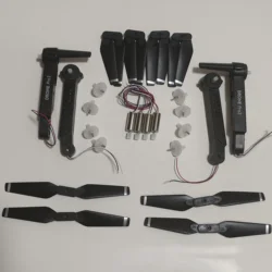 E99 Pro2 Foldable Drone Original Spare Part Propeller Blade / Protective Frame / Motor Engine / Motor Gear(8T) DIY Accessory