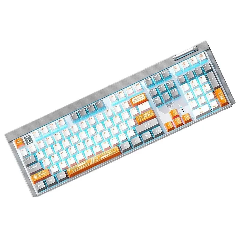 F3050 Mechanical Custom Keyboard 2.4g Wireless Dual-mode Hot Swappable Green Light Gaming Waterproof Computer Peripherals