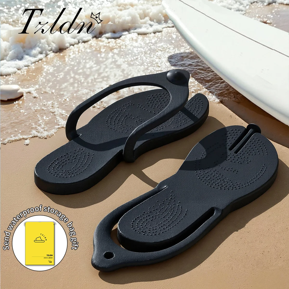 

Summer Women Flip Flops Beach Flat Home Slippers Fashion Comfortable Foldable Indoor Outdoor Slides