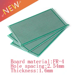 2PCS/Lot 8*12CM Single Sided Copper Prototype PCB DIY Universal Printed Circuit Board 8X12cm Breadboard Plate 80*120mm