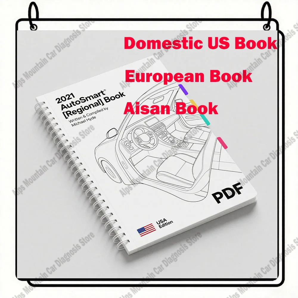 

3Set Repair Manual for Locksmith AutoSmart Tool European Domestic Cars Trucks Updated Model Information Service for Transponders