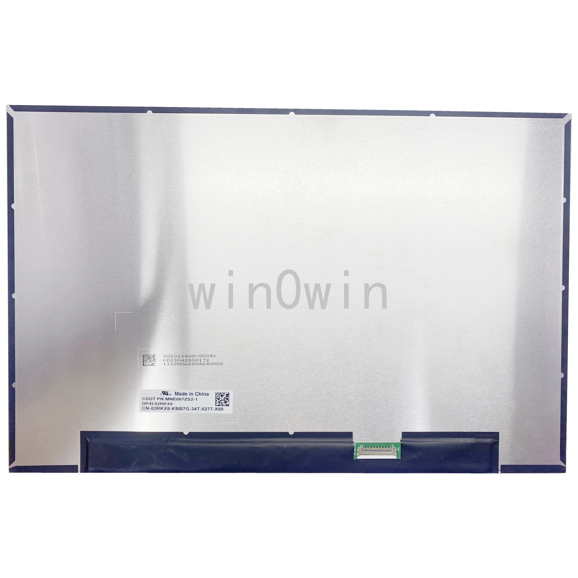 MNE007ZS2-1 40 pin 14 inch EDP Laptop LCD screen Replacement Display Panel Matrix 2240x1400