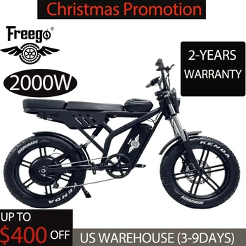 Freego 2000W Fat E-Bike 1