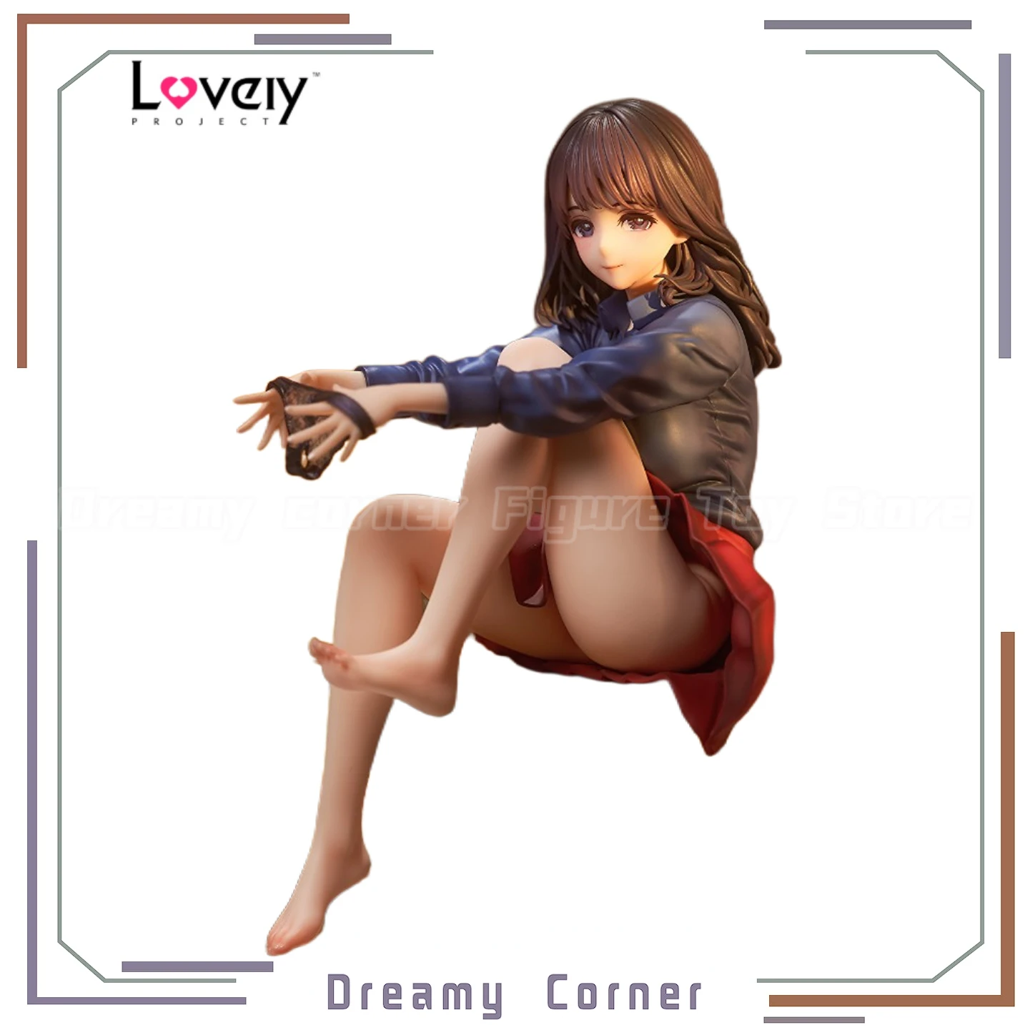 

【In Stock】Original Lovely Wind Blown After Class 1/6 Scale Figure Toys Beautiful Girls Anime Collection Model Ornaments Gifts